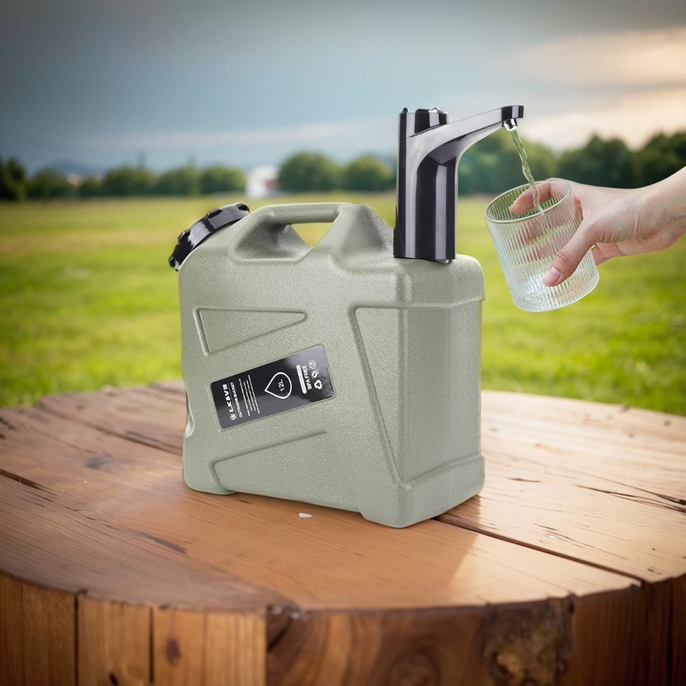 Distributeur d'eau Portable, pompe à eau électrique, interrupteur à une touche, dispositif de pompage d'eau sans fil pour réservoir d'eau de Camping