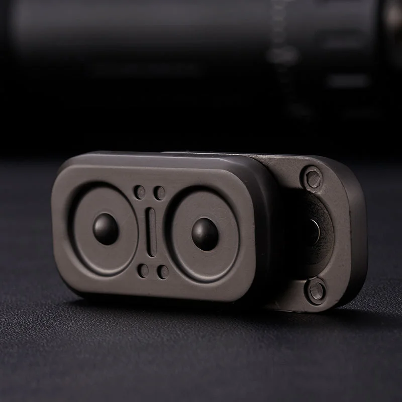 Unstress Artifact Owl Infinite Push Card Metal Pop Card Coin Sensing Card Fingertip Gyro Toy Office Desk Toys For Adults