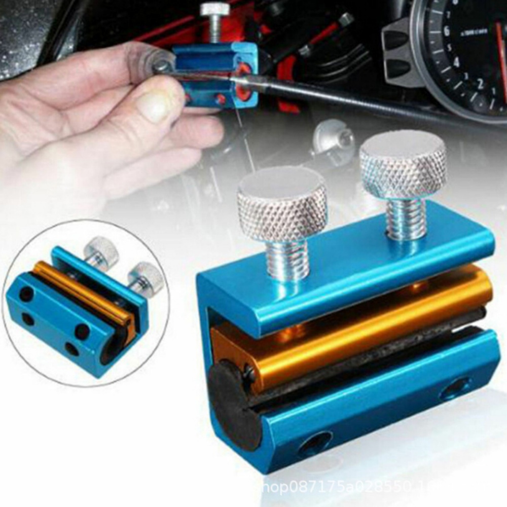 Ferramenta de cabo de freio de embreagem e acelerador atv, fio de lubrificação, lubrificador de freio de motocicleta, cabo de alumínio, ferramenta lubrificante, peças de freios de moto