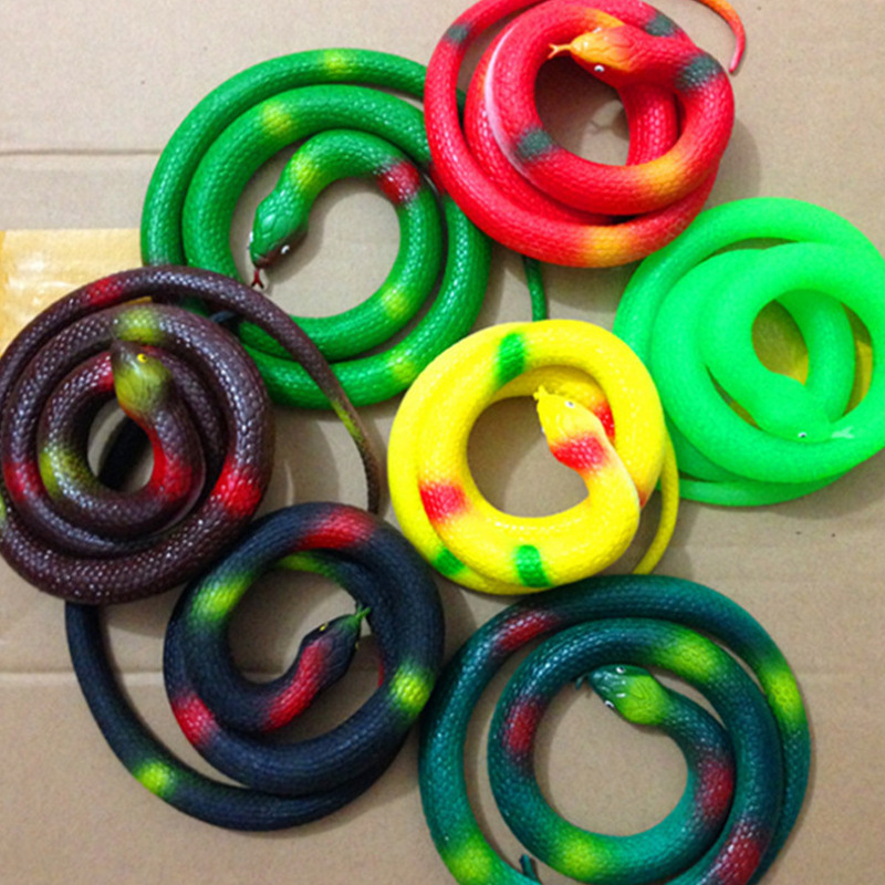 Бионическая змея, реквизит для розыгрыша, шокирующая страшная мягкая резинка, искусственная змея, инструмент для снятия стресса, хитрый подарок на открытом воздухе