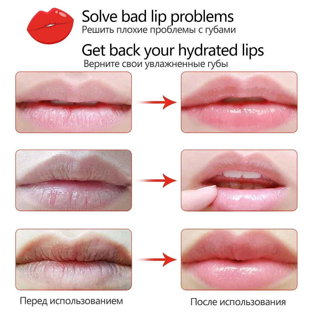 Mascarilla hidratante para el cuidado de la piel con vitamina C, reparación de arrugas de los labios, parches para los labios, mascarillas para el cuidado de la cara, recreación de labios sexys
