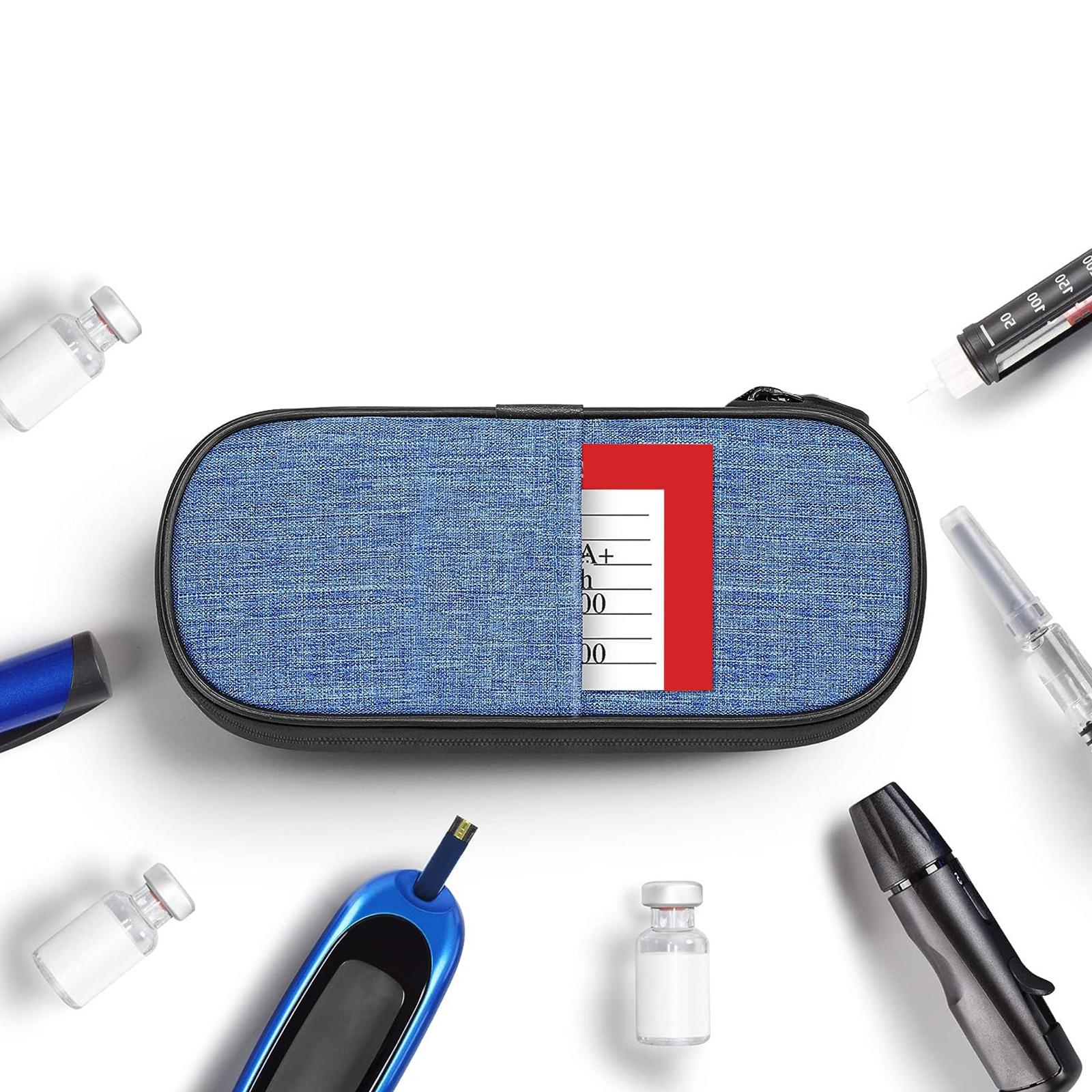 Cooler Travel Case Large Capacity Convenient Cooler Pouch Waterproof Organizer Portable Cooling Bag for Supplies Ice Packs