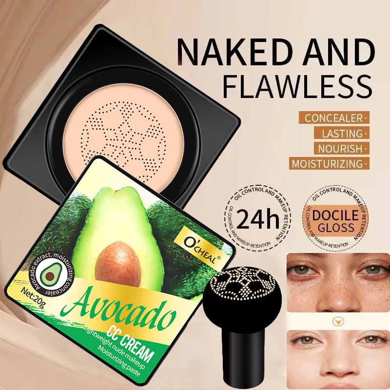 Fond de teint imperméable pour femme, crème éclaircissante, maquillage de base pour le visage, cosmétiques coréens, coussin d'air magique, tête de chambre plus lente, CC