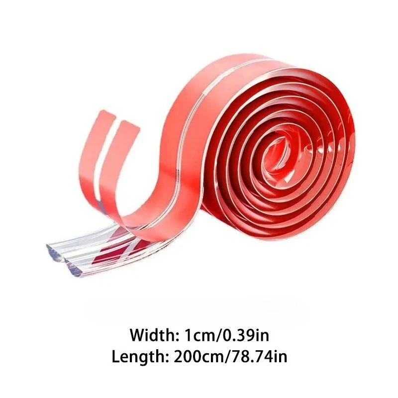 2M Transparent Bumper Strip Coffee Table Corner Protective Pad Transparent Household Corner Edge Protectors