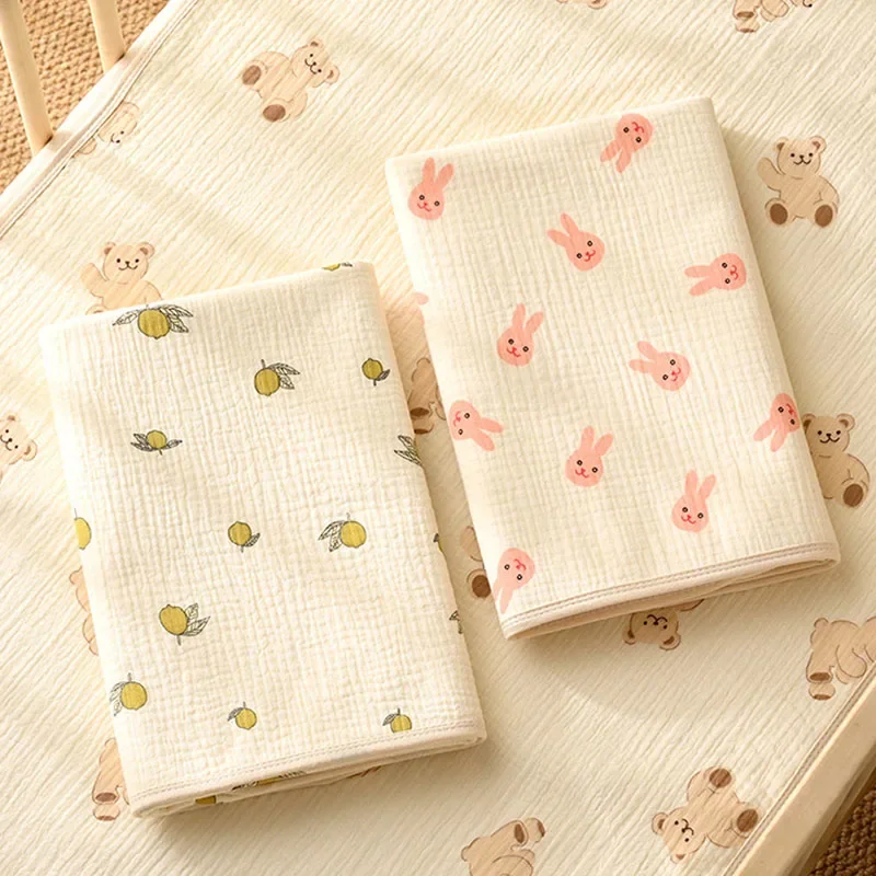 Reutilizável bebê mudando esteira capa fralda do bebê colchão fralda para recém-nascido algodão à prova dwaterproof água mudando esteiras chão jogar esteira