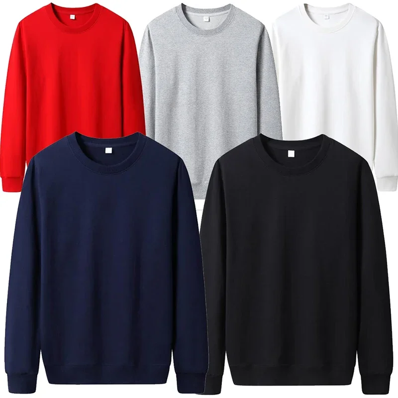 Sudadera con capucha fina de color sólido a la moda para hombre, ideal para otoño, jersey informal, ropa de calle