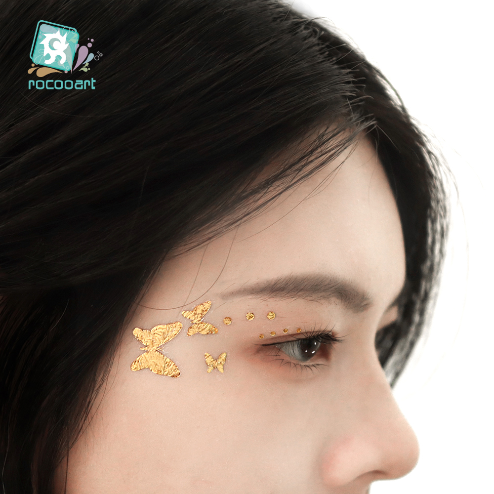 Halloween Navidad Festival brillo tatuajes pegatina pecas destellos tatuaje mujeres estrella metálica Luna cara tatuajes temporales