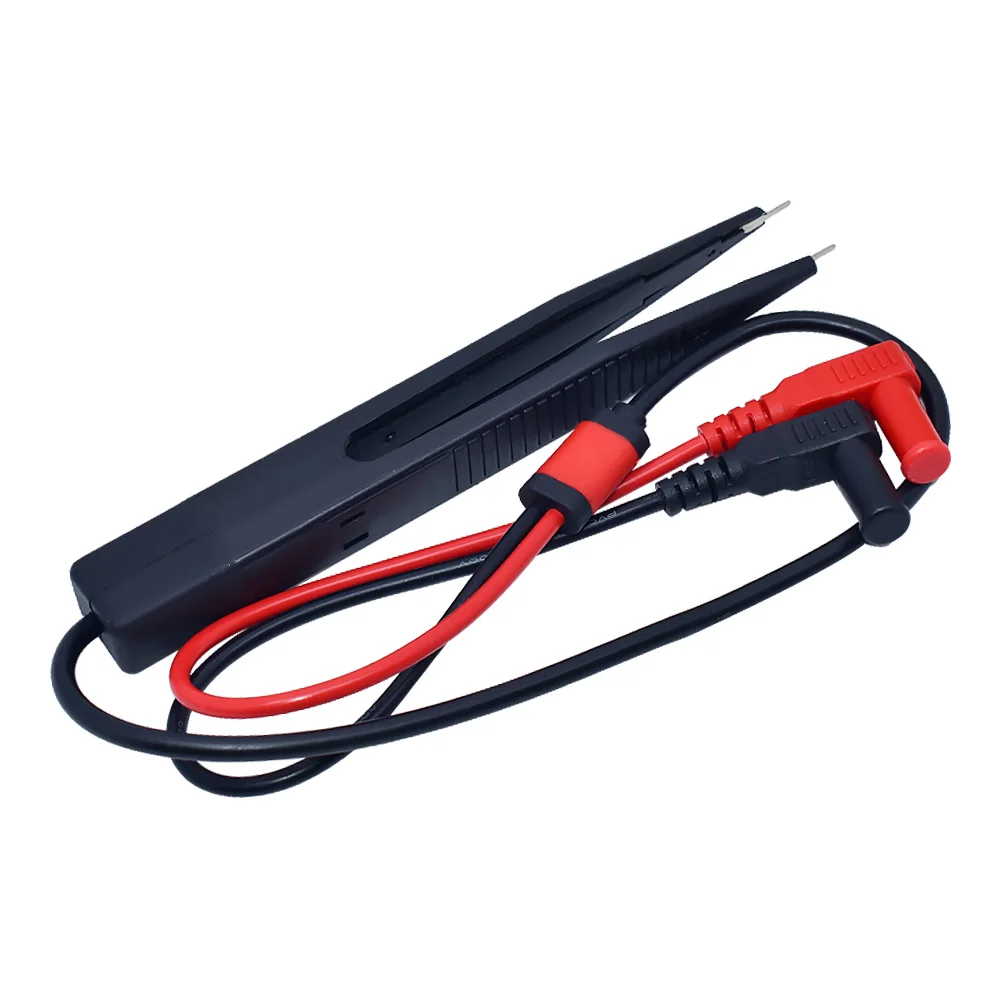 LIZAO SMD SMT Chip Clip de prueba sonda de plomo multímetro Digital medidor pinzas condensador resistencia pinzas
