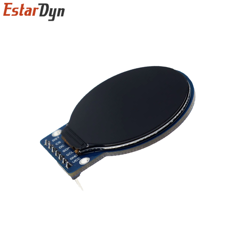 1.28 inch TFT LCD Display Module Round RGB IPS HD 240x240 Resolution GC9A01 Driver 4 Wire SPI Interface Adapter Board
