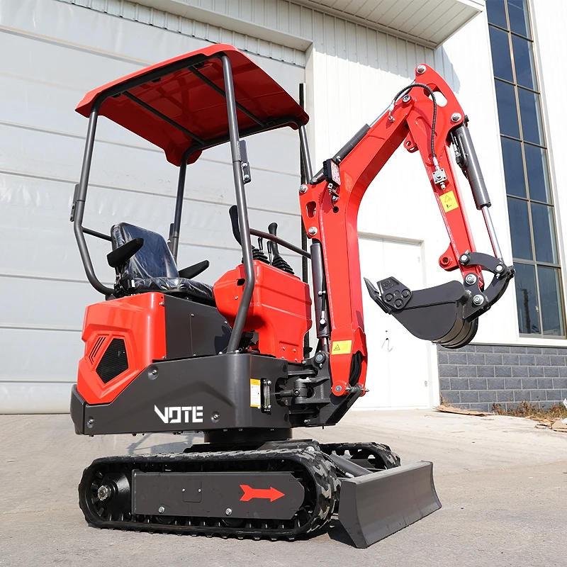 Bán 1 Tấn 2 1 T 1.7T 2 T Thủy Lực Bánh Xích Backhoe Escavator Mini Đào Micro Bagger máy Xúc Nhỏ Xe Bánh Xích Máy Xúc