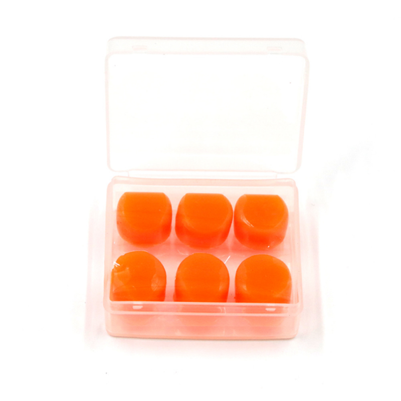 6 шт., водонепроницаемые силиконовые вкладыши для ушей