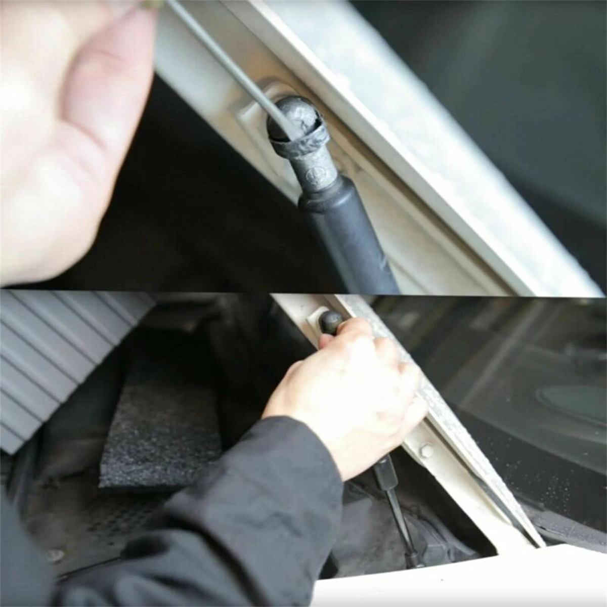 2Pcs Car Front Bonnet Hood Gas Strut Lift Support Bar Shock Dampers 99651155101 for Porsche 911 996 Boxster 986 1996-2005