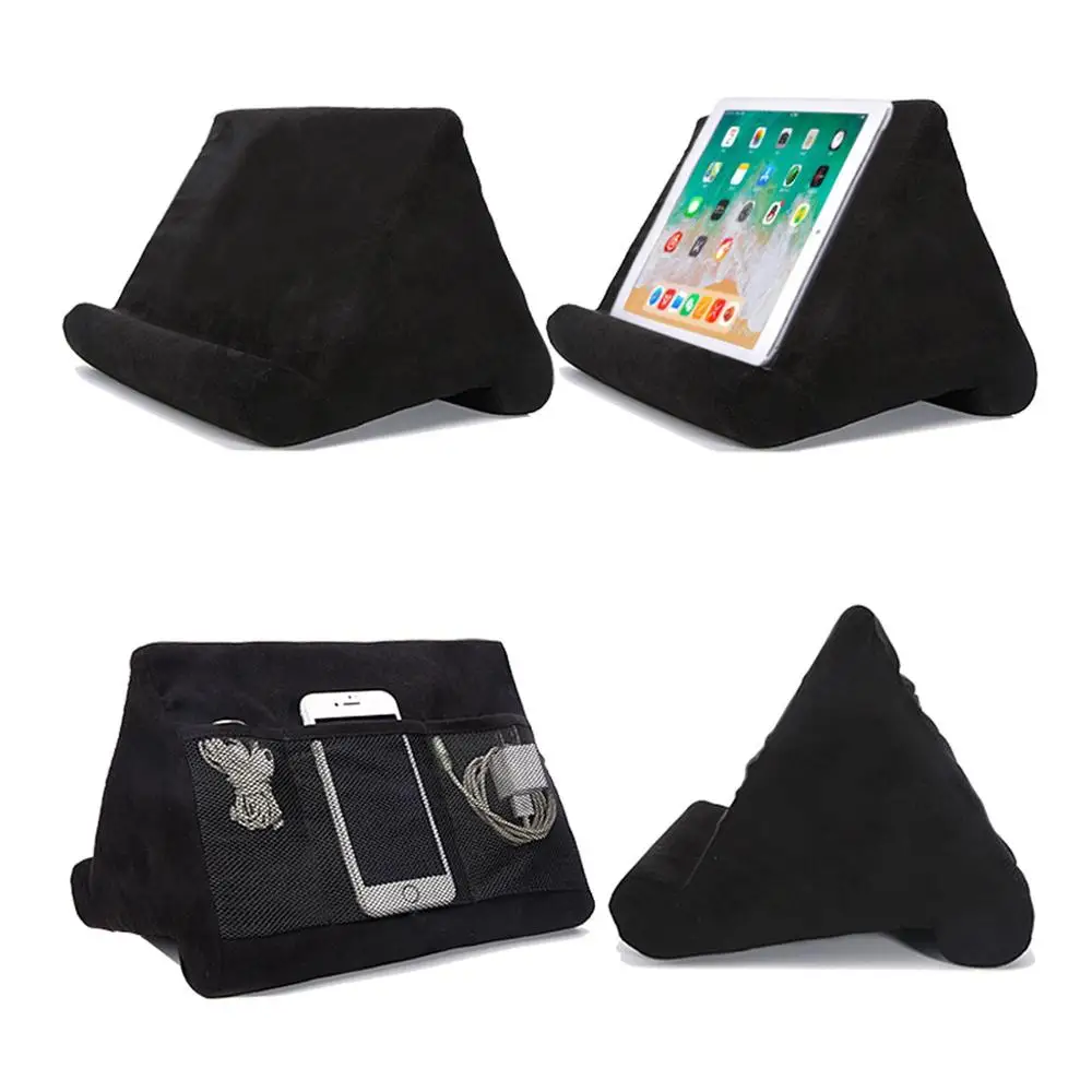 Xnyocn éponge oreiller Support de tablette pour iPad Samsung Huawei Support de tablette Support de téléphone repose-lit coussin Tablette Support de lecture