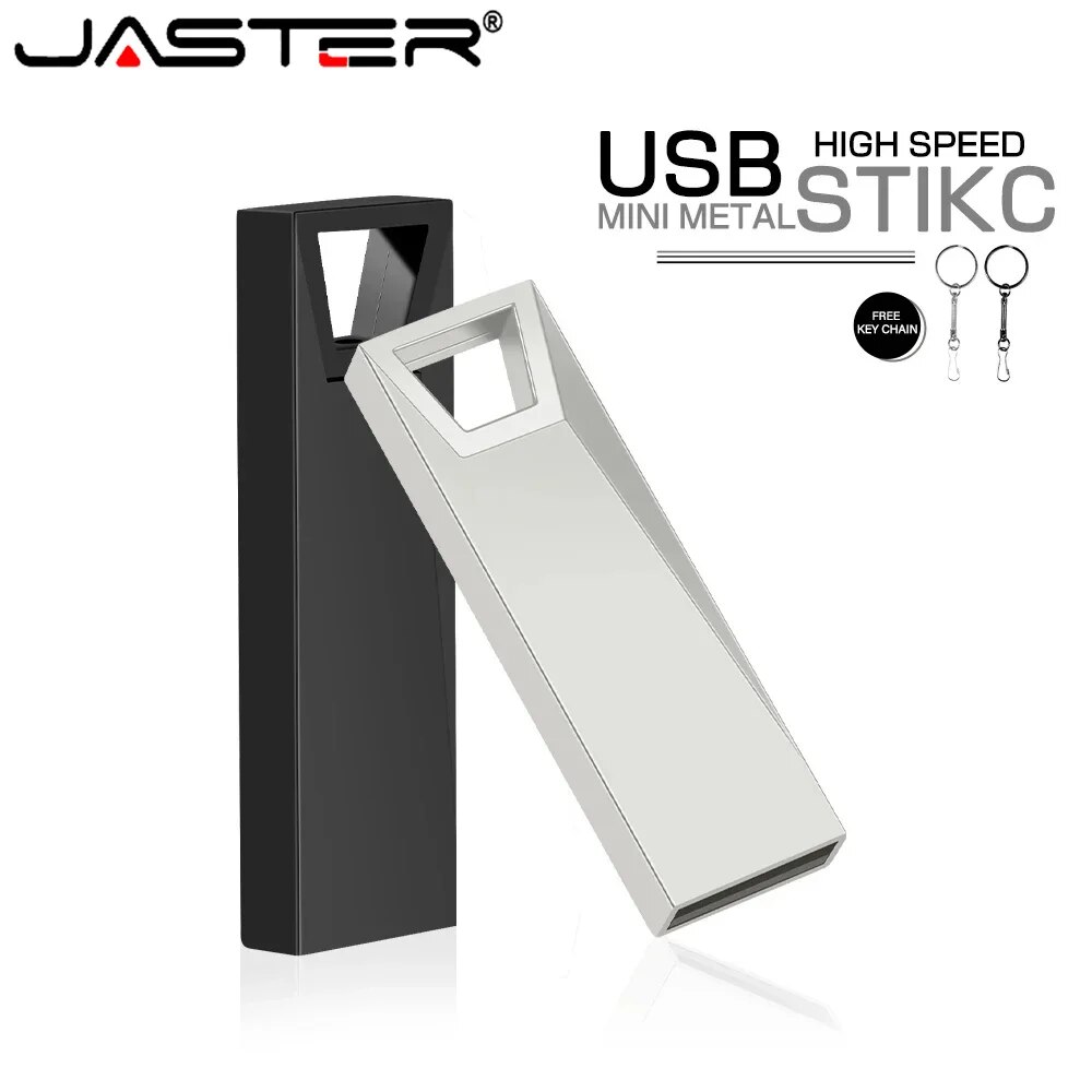 Jaster Mini Pen Drive 64GB Hochgeschwindigkeits-USB-Flash-Laufwerke 32GB schwarzer Memory Stick Pen drive Geschenk Schlüssel anhänger Speicher geräte u Disk