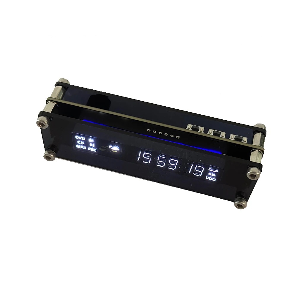 Weiß led moderne led uhr nachttisch usb kreative uhr technologie dekoration hand gefertigt