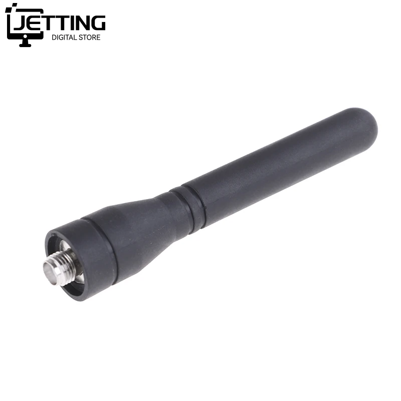 เสาอากาศ SMA-F อ่อนสั้น400-470MHz UHF อะไหล่วิทยุสื่อสาร Baofeng UV5R 888S 7.5cm