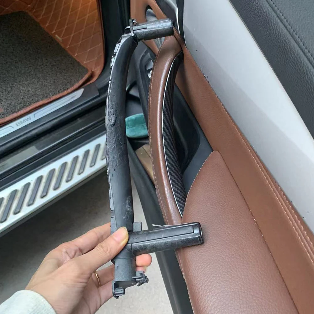 LHD RHD Nâng Cấp Nội Thất Cửa Hành Khách Tay Cầm Bên Trong Viền Thay Thế Cho Xe BMW X5 X6 F15 F16 2014-2018