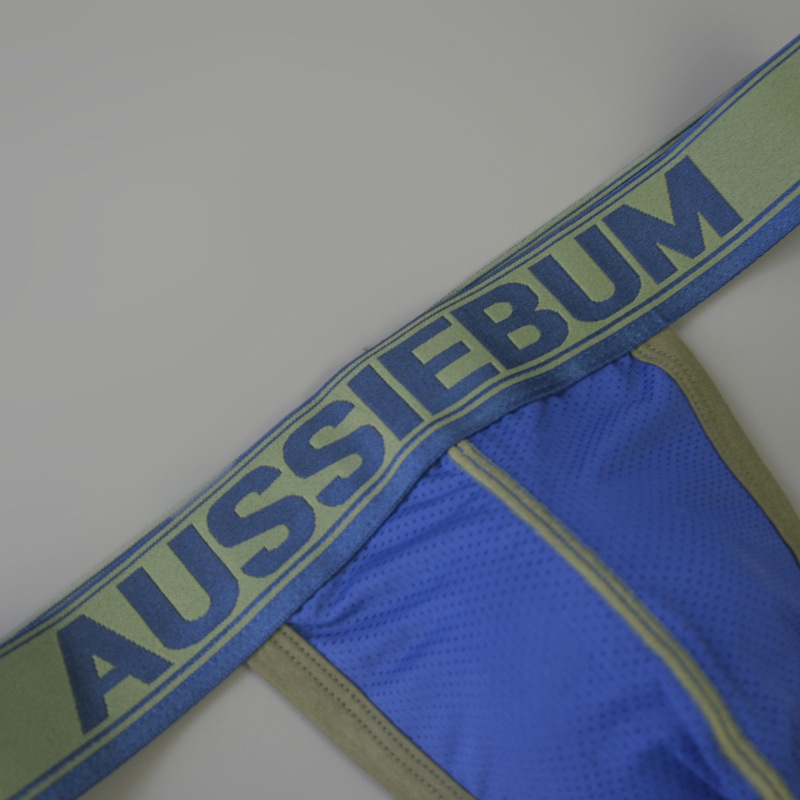 Neue Männer hinten hohl kleine Mesh niedrige Taille sexy Höschen Jugend Doppel Tanga