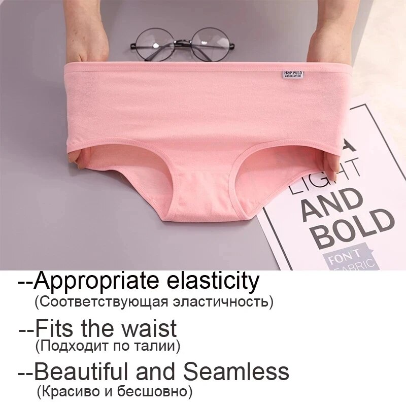 7 stuks slipje voor vrouwen katoenen ondergoed plus size sexy slips meisjes ademend zachte lingerie vrouwelijke schattige effen kleur onderbroek