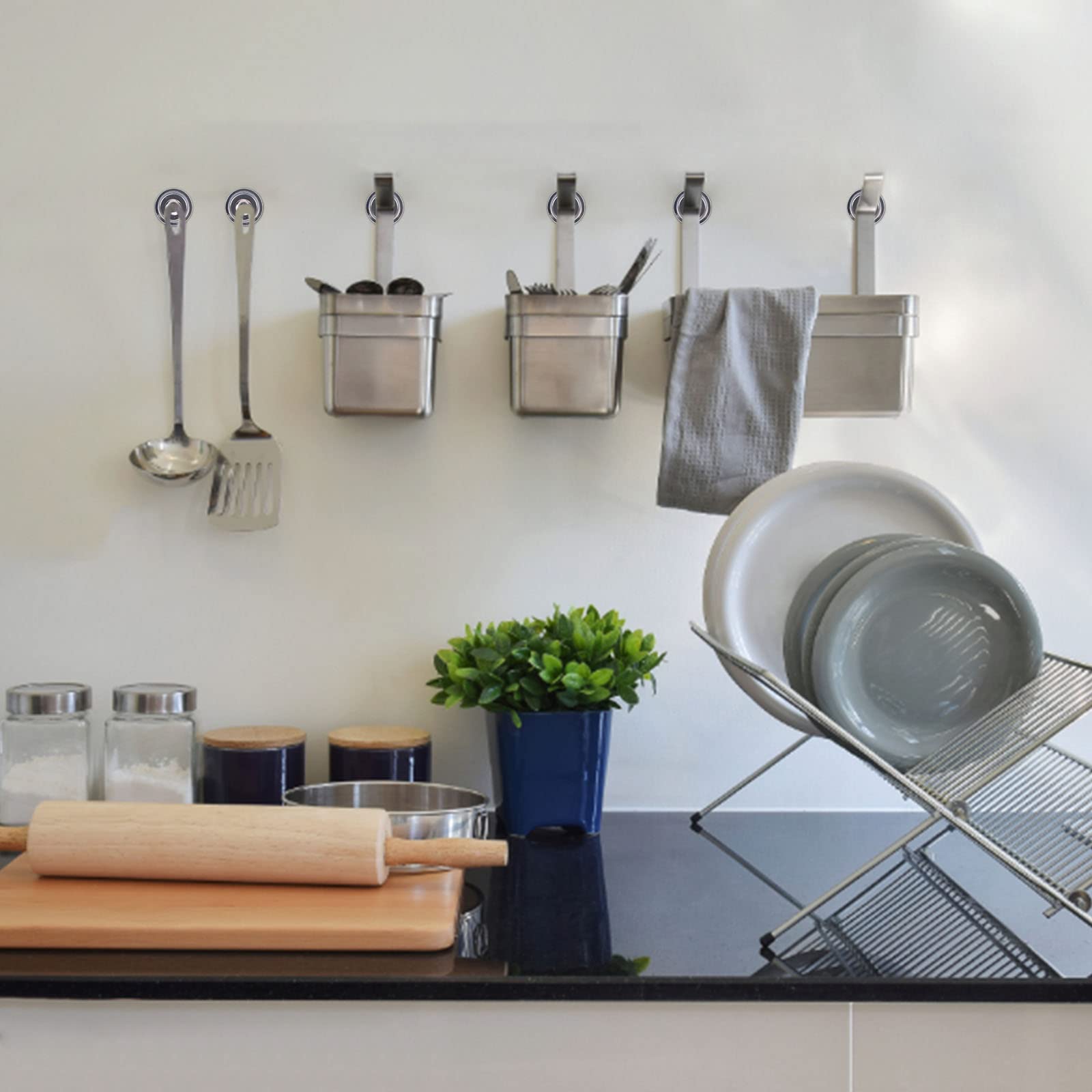 0.98"(25mm) Super Strong Round Base Cup Neodymium Magnets with Holes and Screw, Countersunk Pot Magnets for Craft Lockers Tools