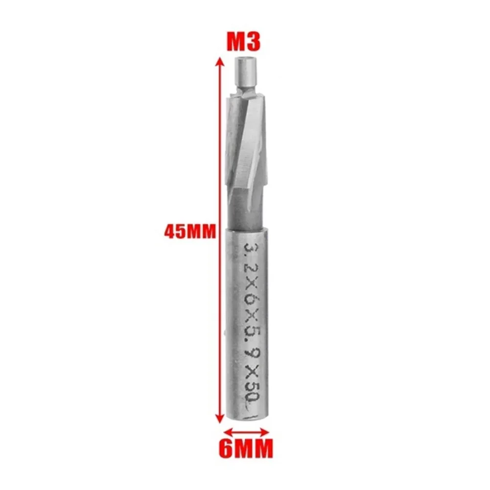 Hss rebocador fresa M3-M8 piloto ferramentas de entalhe escareador fresa broca escareada plana escareada broca 2025