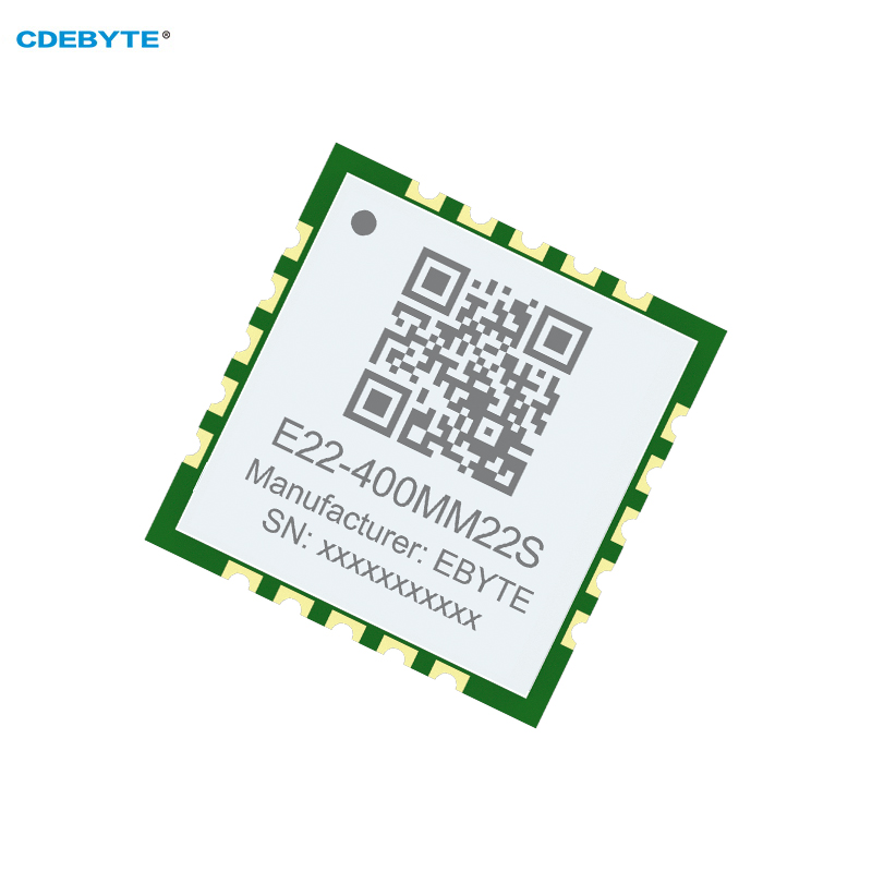 SX1268 LoRa-Modul 433 MHz CDEBYTE E22-400MM22S Ultrakleines 21,5 dBm 7 km SMD-HF-Transceiver-Modul