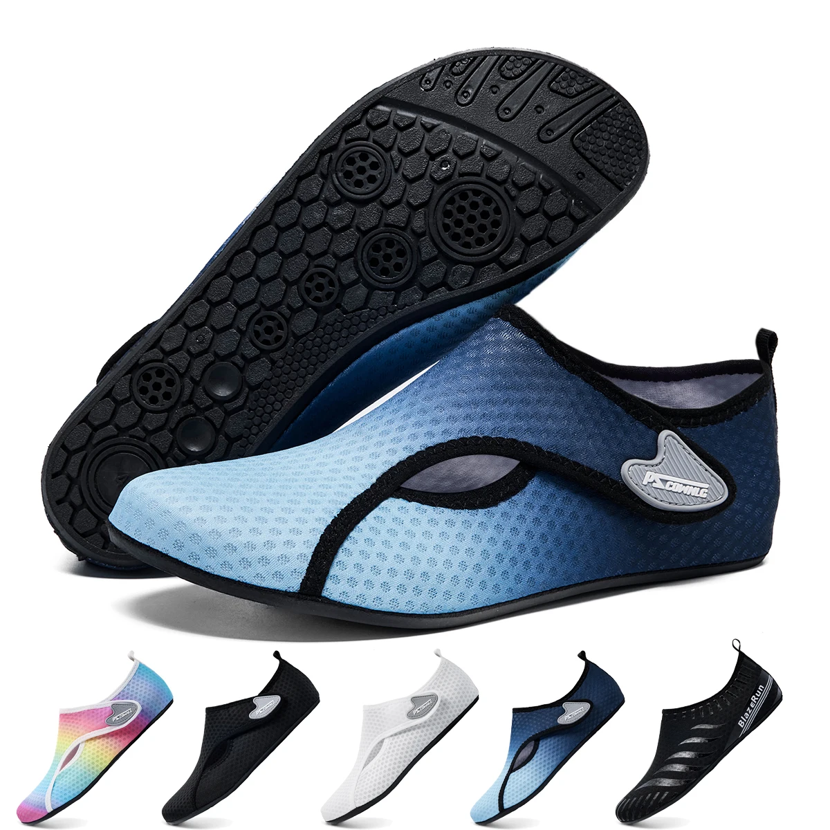 Wassersportschuhe Barfuß Schnelltrocknende Aqua Yoga Socken Slip-on für Männer Frauen