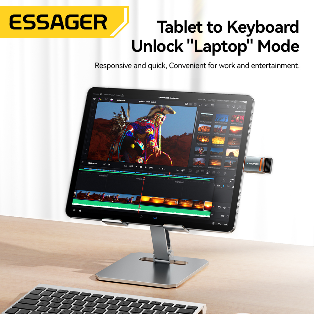 Essager USB3.0 OTG アダプター Type-C USB-A マイクロメス - USB マイクロ iP Type-C オスコンバーター Macbook Xiaomi iPhone OTG アダプター用