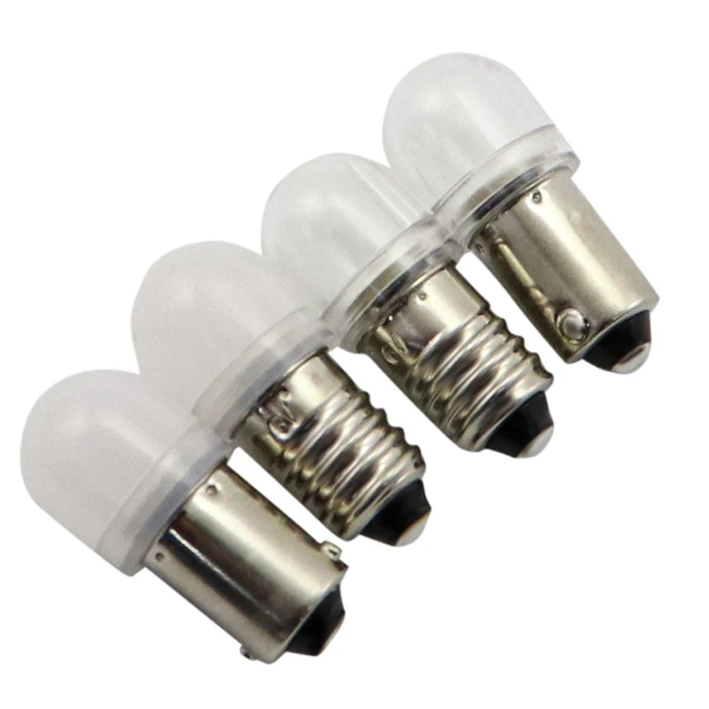 12v LED bulb E10 screw mouth small bulb, factory wholesale light cube SMD light source, special bulb for minaret chandelier