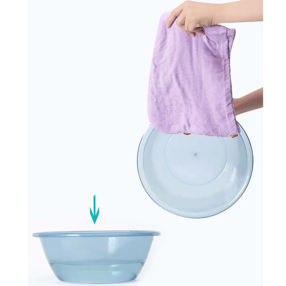 Sneldrogend Haar Sneldrogend Microfiber Handdoeken Badkamer Badkamer Accessoires Verpleging Cap Met Gesp Sauna Spa Handdoek Bad