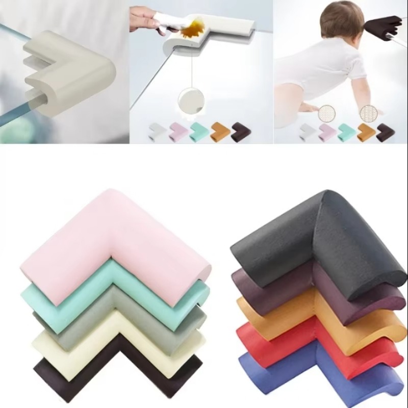 4 pçs protetor de canto de segurança do bebê proteção da criança mesa de café de vidro ângulo protetor de canto fita protetor de cabeça do bebê