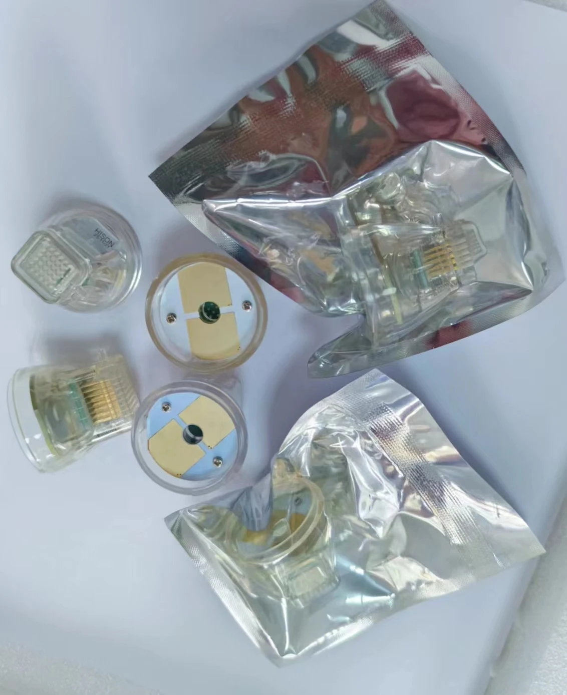 使い捨てRFマシンカートリッジ,消耗品,金メッキ,ナノカートリッジ,アクセサリ,10個,25ピン,64ピン
