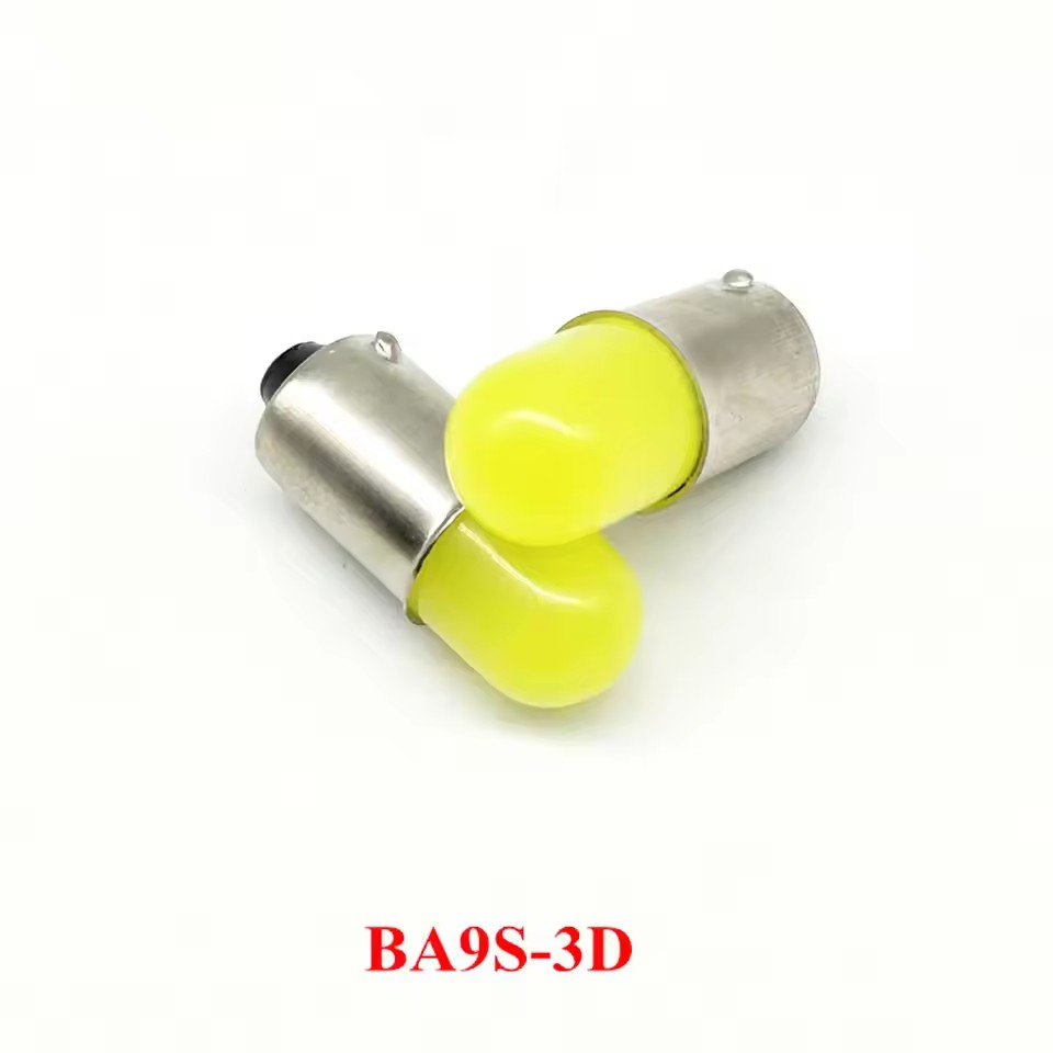 2 uds BA9S 3D 12V bombillas LED T4W T11 luces de matrícula 1895 1891 64111 luz Led blanco frío 6000K