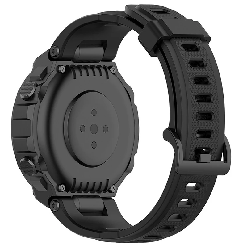 Pulseira de silicone para amazfit T-REX t-rex pro pulseira de relógio inteligente t-rex relógio inteligente pulseira esportiva com acessório de ferramenta