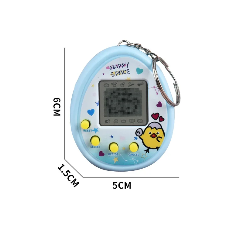 Electronic Virtual Pets Nostalgic 168 Pets In One Virtual Cyber Digital  Animals Pet Toys Mini Screen Handheld Game Machine Toy