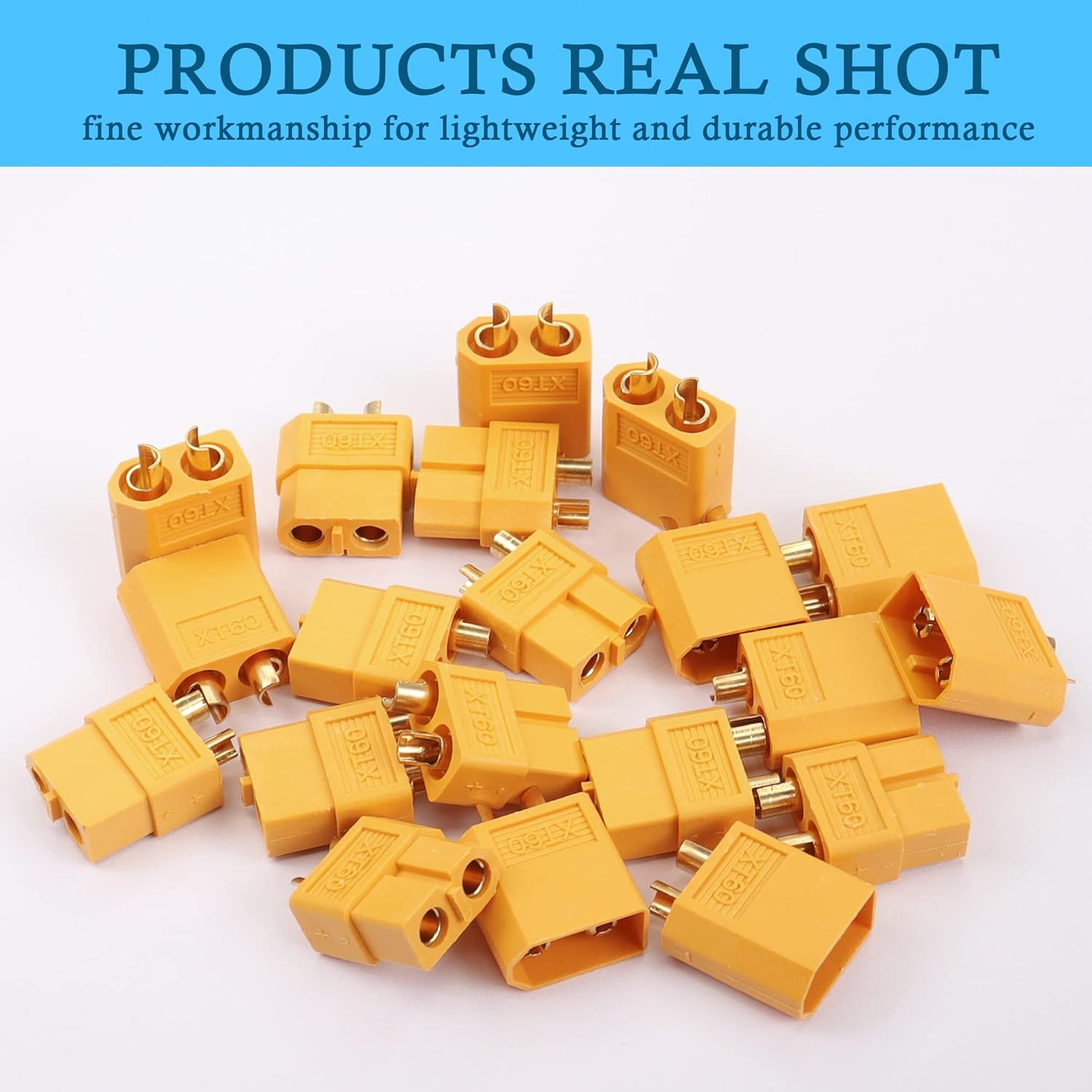 5 pares de conectores XT60 XT60 conectores tipo bala macho hembra enchufes de alimentación para Motor de batería Lipo RC conectores de Dron XT60