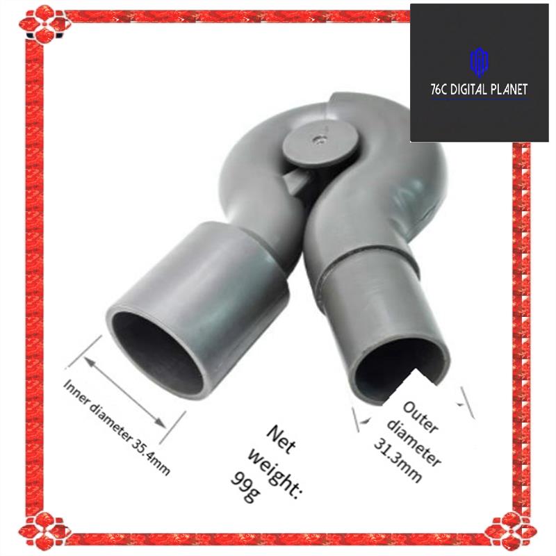 1 Set Elbow Adapter Bottom 35-32Mm Bore Quick Release Tool Bottom Adapter No Bending Universal