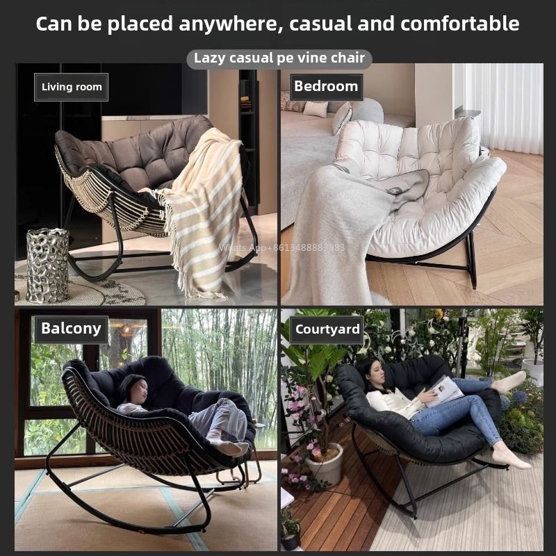 Lujo, mecedora, adulto, reclinable, balcón, hogar, sofá, ocio, perezoso, dormitorio, sala de estar, celebridad de Internet, sofá