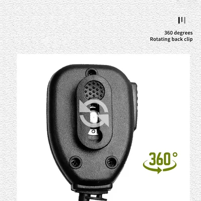 Mikrofon Głośnik PTT na Ramię Baofeng do DM-1701 UV-18 Pro UV5RH Radia Krótkofalarskie QuanSheng UV-K5 UV-K6 UV-5RPLUS Walkie Talkie