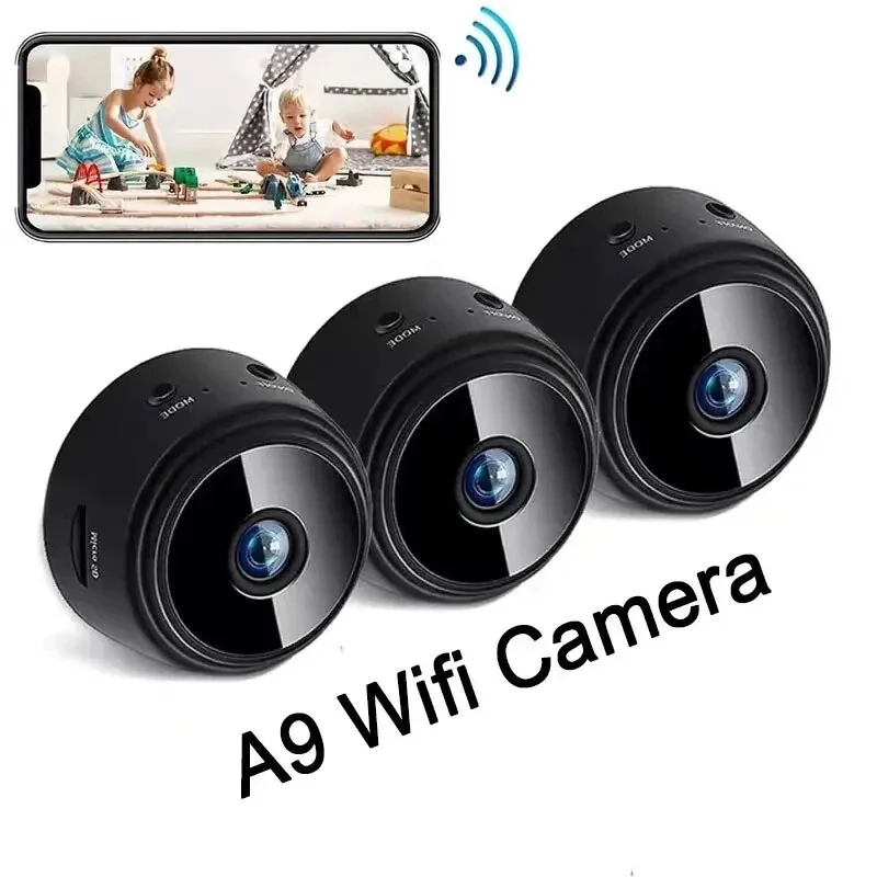 A9 Mini Kamera 1080P High Definition WirelessRemote Viewing Micro Kamera Wifi SecurityProtection Überwachungskameras