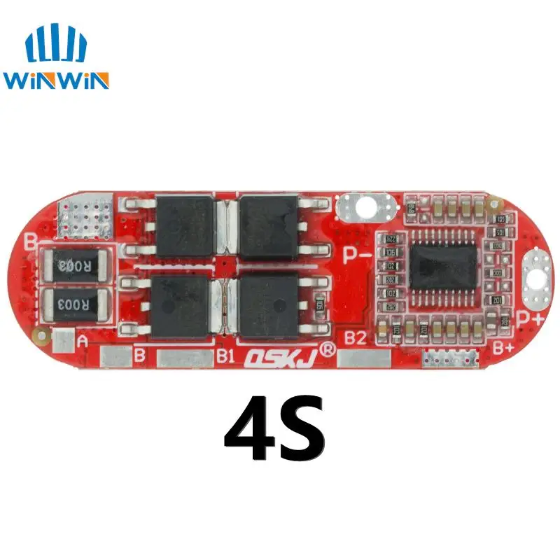 BMS 1S 2S 10A 3S 4S 5S 25A Bms 18650 Li-ion Lipo batería de litio módulo de placa de circuito de protección Pcb Pcm 18650 Lipo Bms cargador