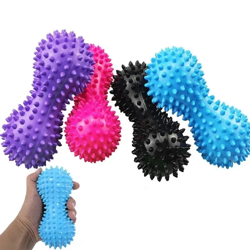 ​ ​ ลูกกลิ้งนวดสองหัวถั่วลิสง ​ ​ Deep Fascia ผ่อนคลาย Plantar Fasciitis กายภาพบําบัด Arch Back Multi-Functional Ma