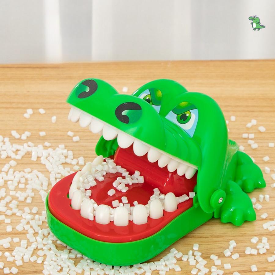 Crocodile Teeth Toys Game for Kids Crocodile Biting Finger Dentist Games Funny Toys for Children Adult Stress Relief Prank Toys