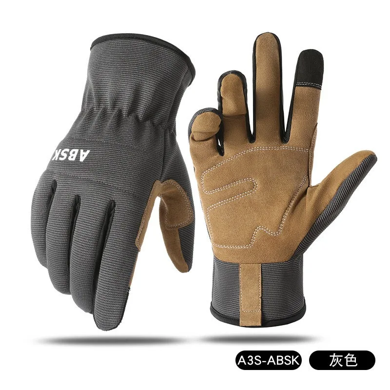 Guantes de trabajo ligeros multiusos de alto rendimiento para hombres y mujeres pantalla táctil transpirable y de alta destreza agarre excelente