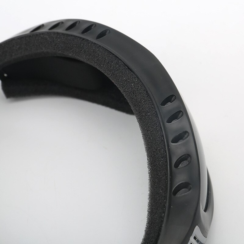 Двухслойные очки для защиты от ветра, цвет оправы черный