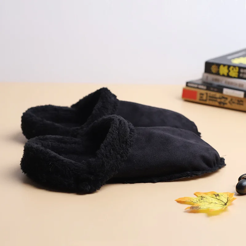 1 Pair Winter Warm Shoe Cover Inserts Replacement Fur Insoles Removable Soft Thickened Shoes Liners Plush Cover Accessories