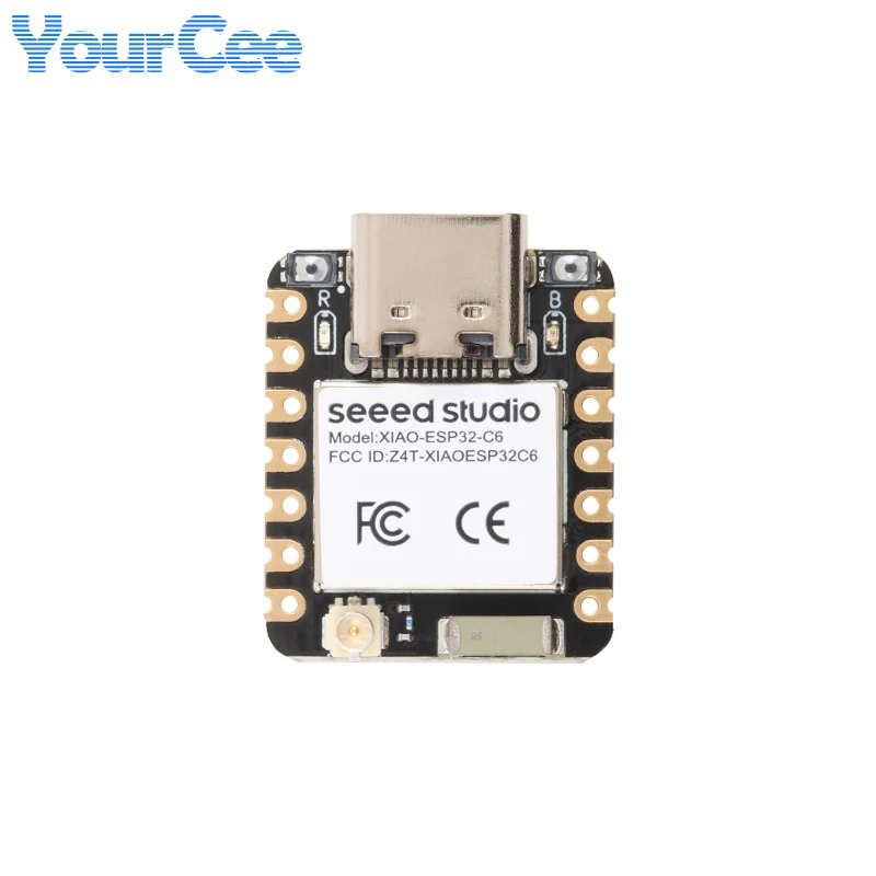 10 шт./1 шт. ESP32 Seeed Studio XIAO ESP32C6 WiFi 6 + Bluetooth-совместимая беспроводная макетная плата Ble 5 Zigbee Matter esp32C3