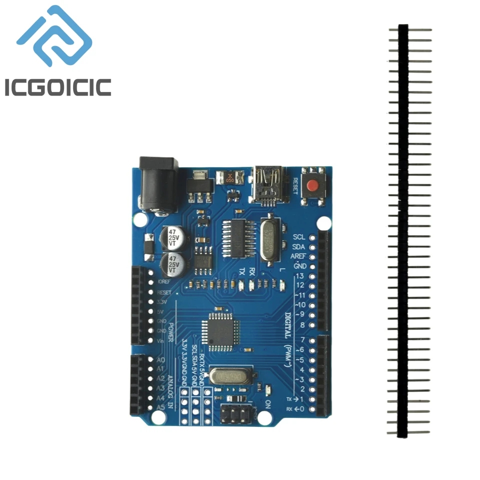 Scheda di sviluppo R3 WeMos WiFi R3 ATMEGA328P/ATMEGA328PB Chip CH340G per scheda di sviluppo Arduino UNO R3 WeMos ESP8266