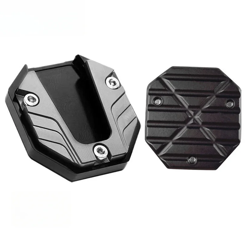 Placa de reposapiés de vehículo eléctrico de motocicleta premium: bloque de patada lateral antideslizante grande para una mayor seguridad