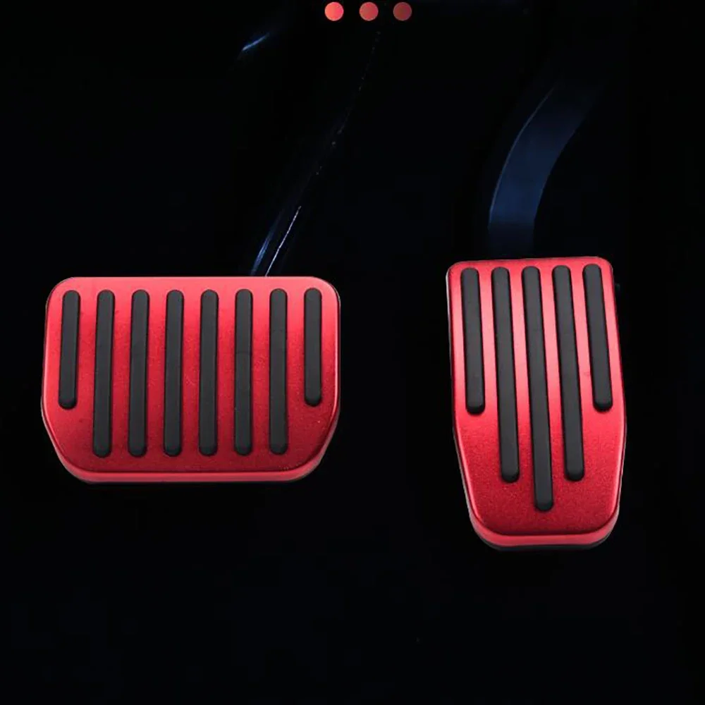 Car Brake Accelerator Pedal Cover For Tesla Model 3 Model Y Aluminum Alloy Interior Accessories Modification Car Styling